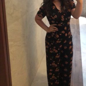 Floral Jumpsuit